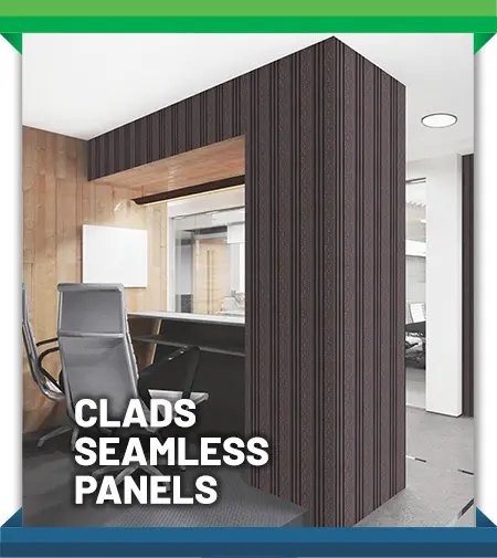 Clads seamless panels